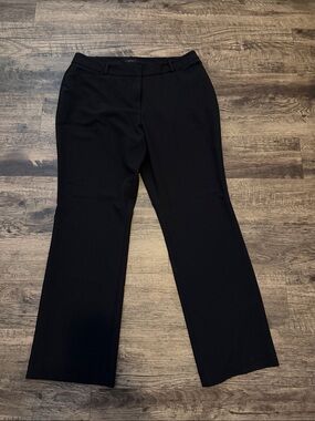 Worthington Black Boot-Cut Work Pants
